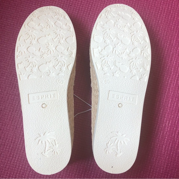 🌸 Esprit Espadrille Style Slip On Sneaker 🌸 - Picture 12 of 16